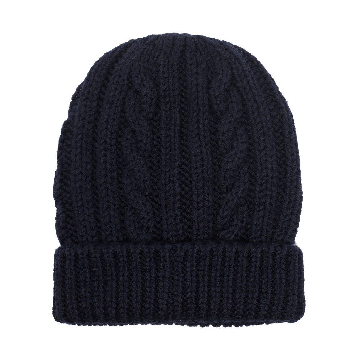 Moncler Men Logo Knitted Beanie