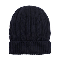 Moncler Men Logo Knitted Beanie