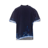 Balenciaga Men Logo Layered T-Shirt