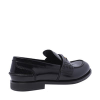 Miu Miu Miu Miu Women Logo Loafers