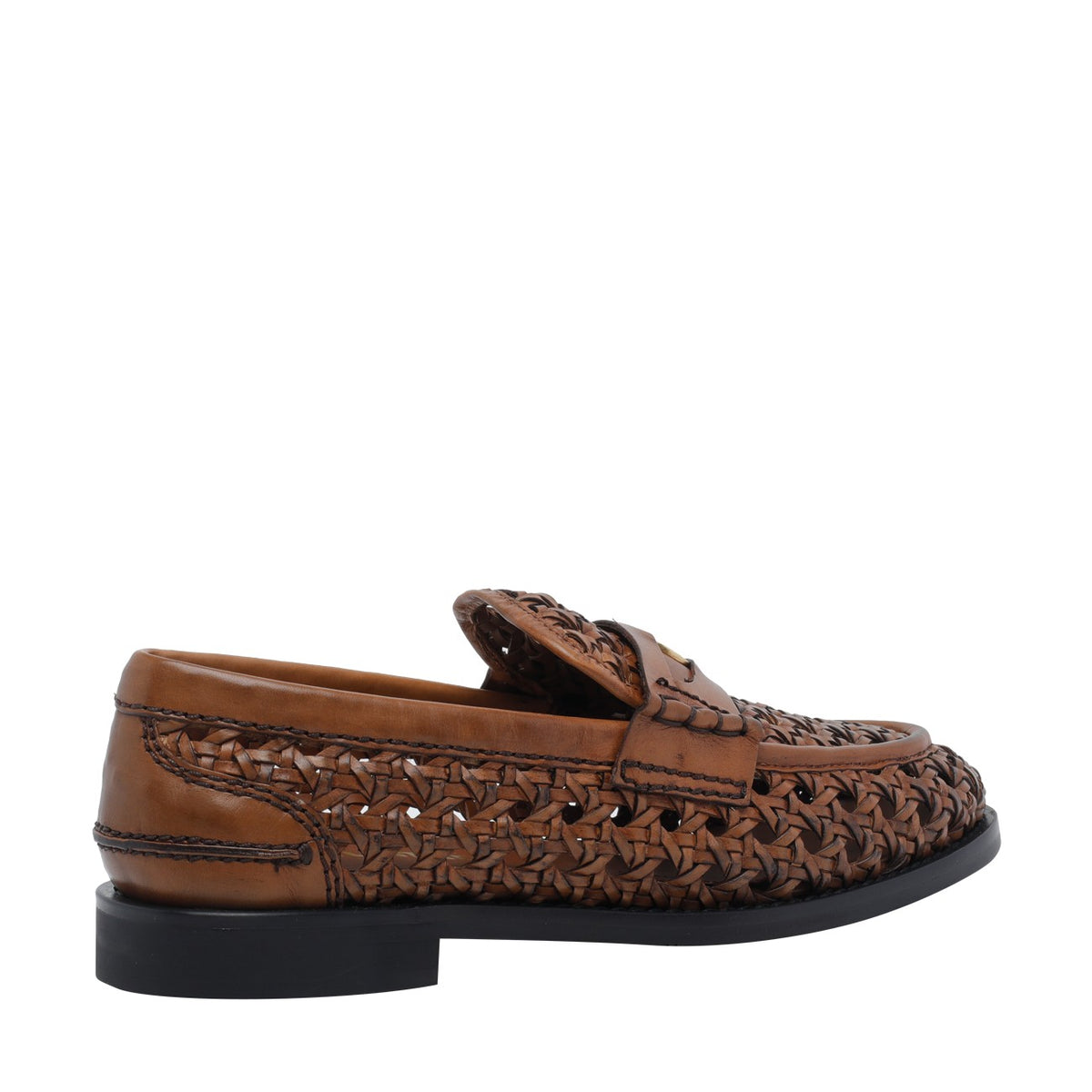 Miu Miu Miu Miu Women Logo Loafers