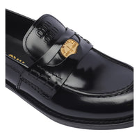 Miu Miu Miu Miu Women Logo Loafers