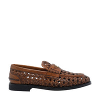 Miu Miu Miu Miu Women Logo Loafers