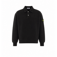 Stone Island Stone Island Men Logo Long Sleeves Polo