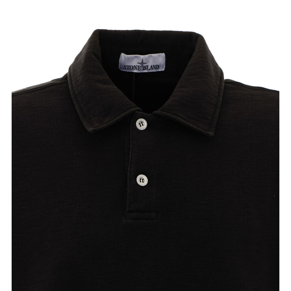 Stone Island Stone Island Men Logo Long Sleeves Polo