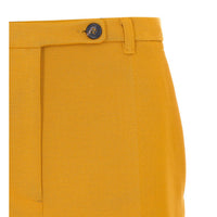 Miu Miu Miu Miu Women Logo Mini Skirt