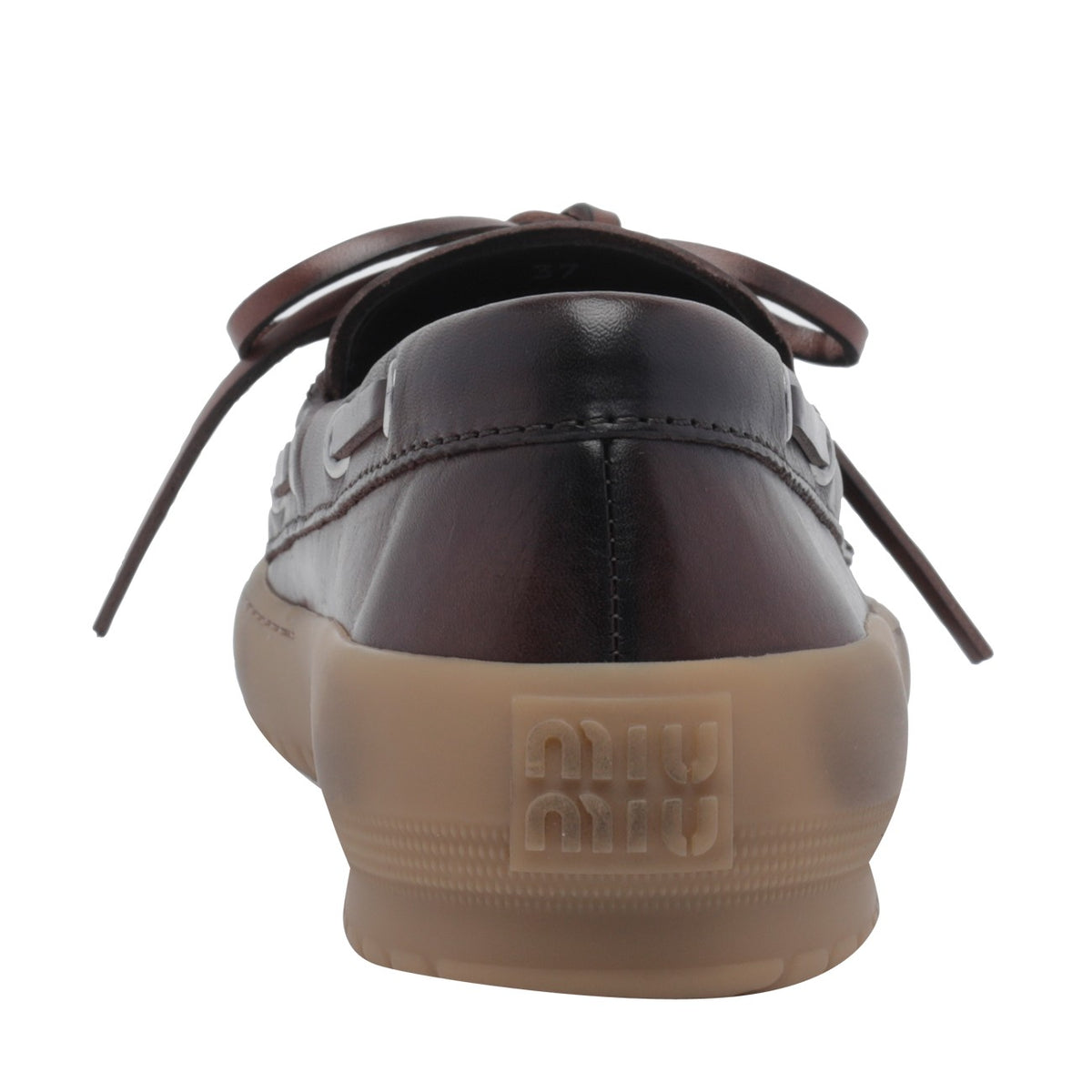 Miu Miu Miu Miu Women Logo Miu Miu Loafers