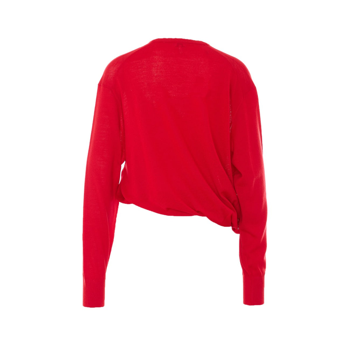 Loewe Loewe Women Logo Monogram Draped Sweater