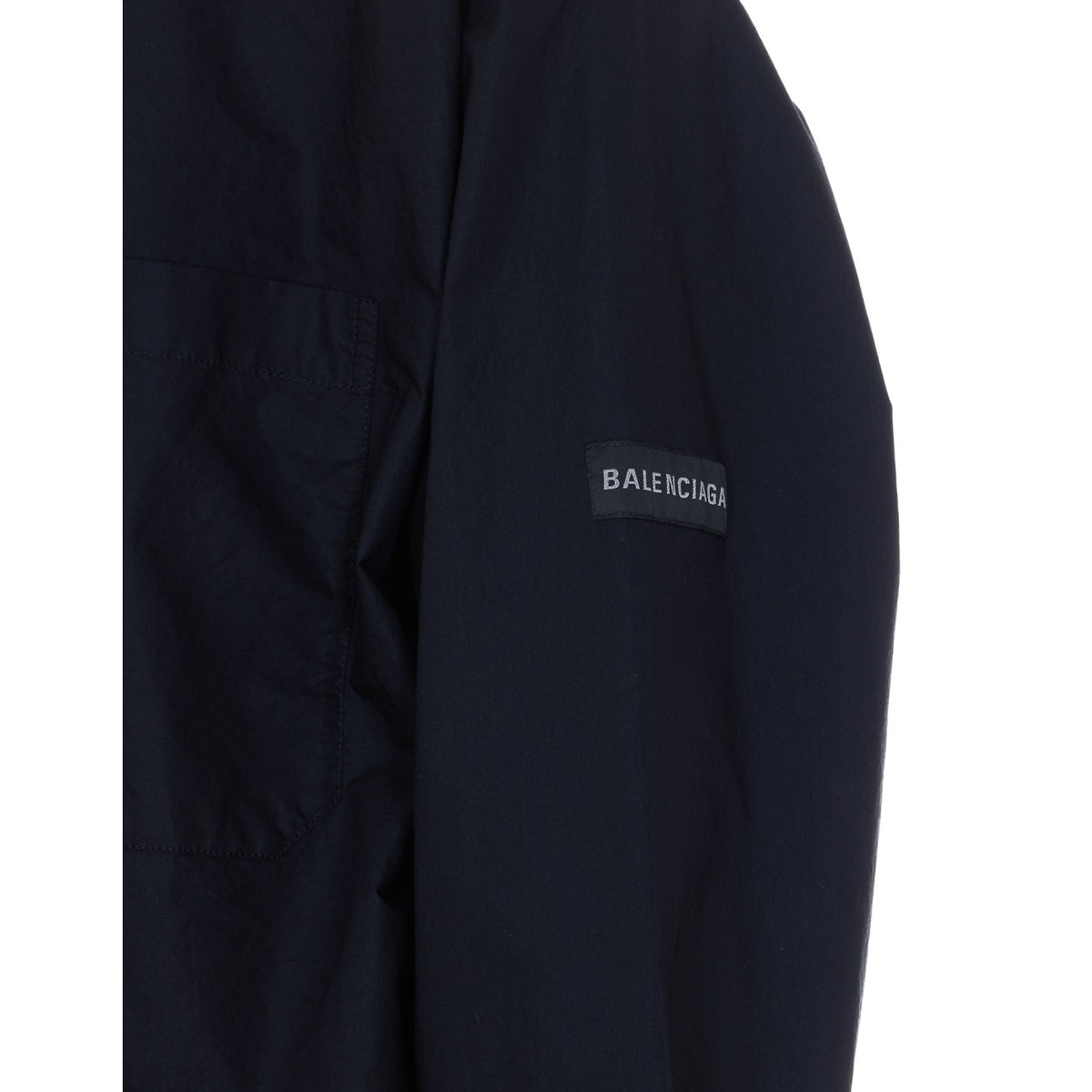 Balenciaga Men Logo Oversized Shirt