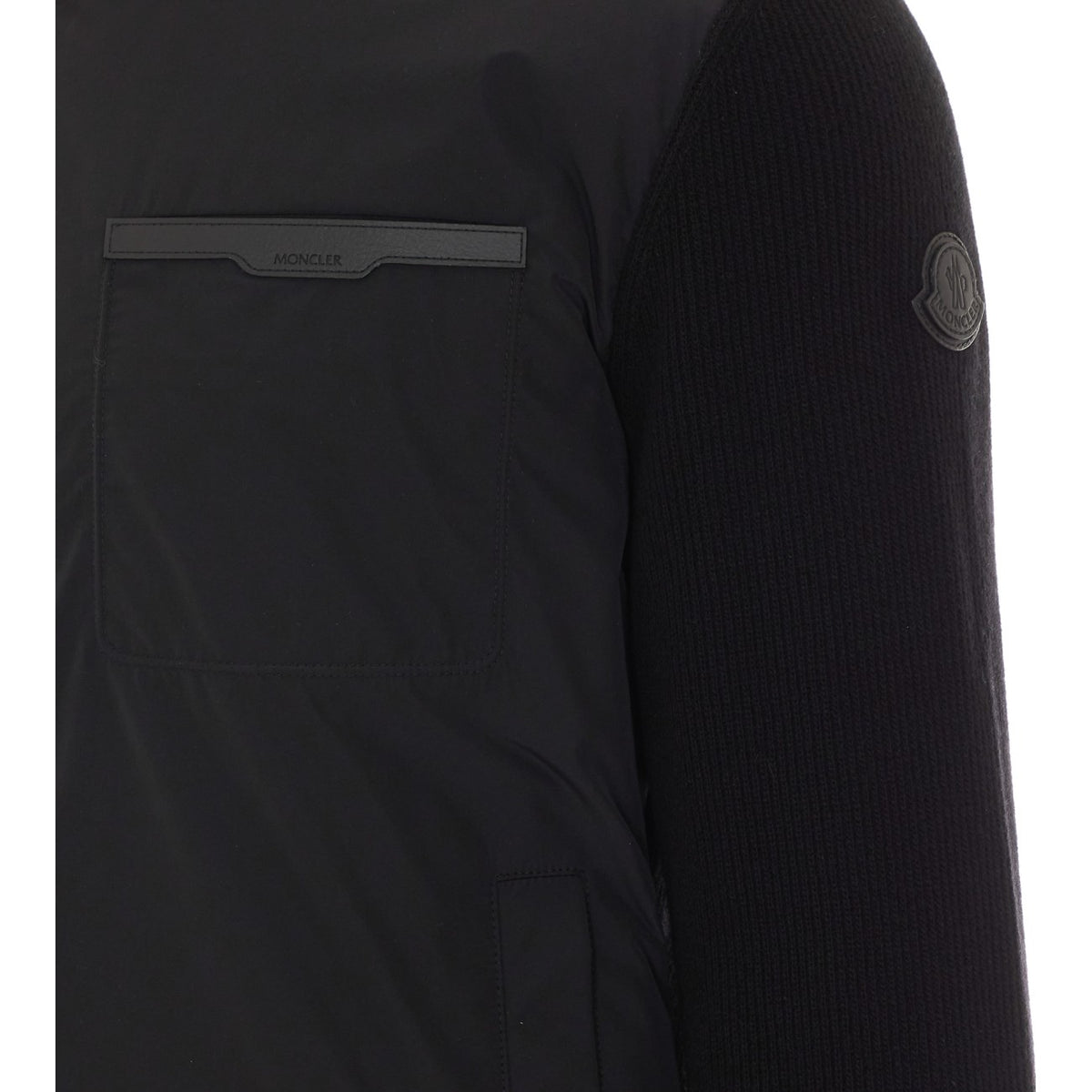 Moncler Moncler Men Logo Padded Cardigan