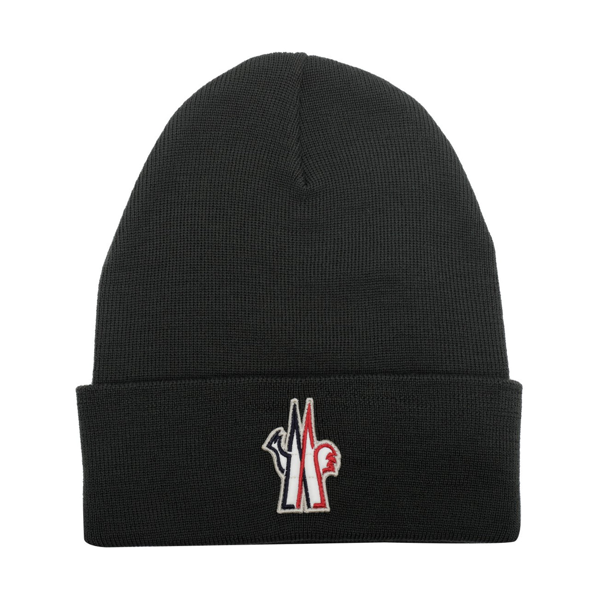 Moncler Grenoble Men Logo Patch Beanie