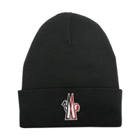 Moncler Grenoble Men Logo Patch Beanie
