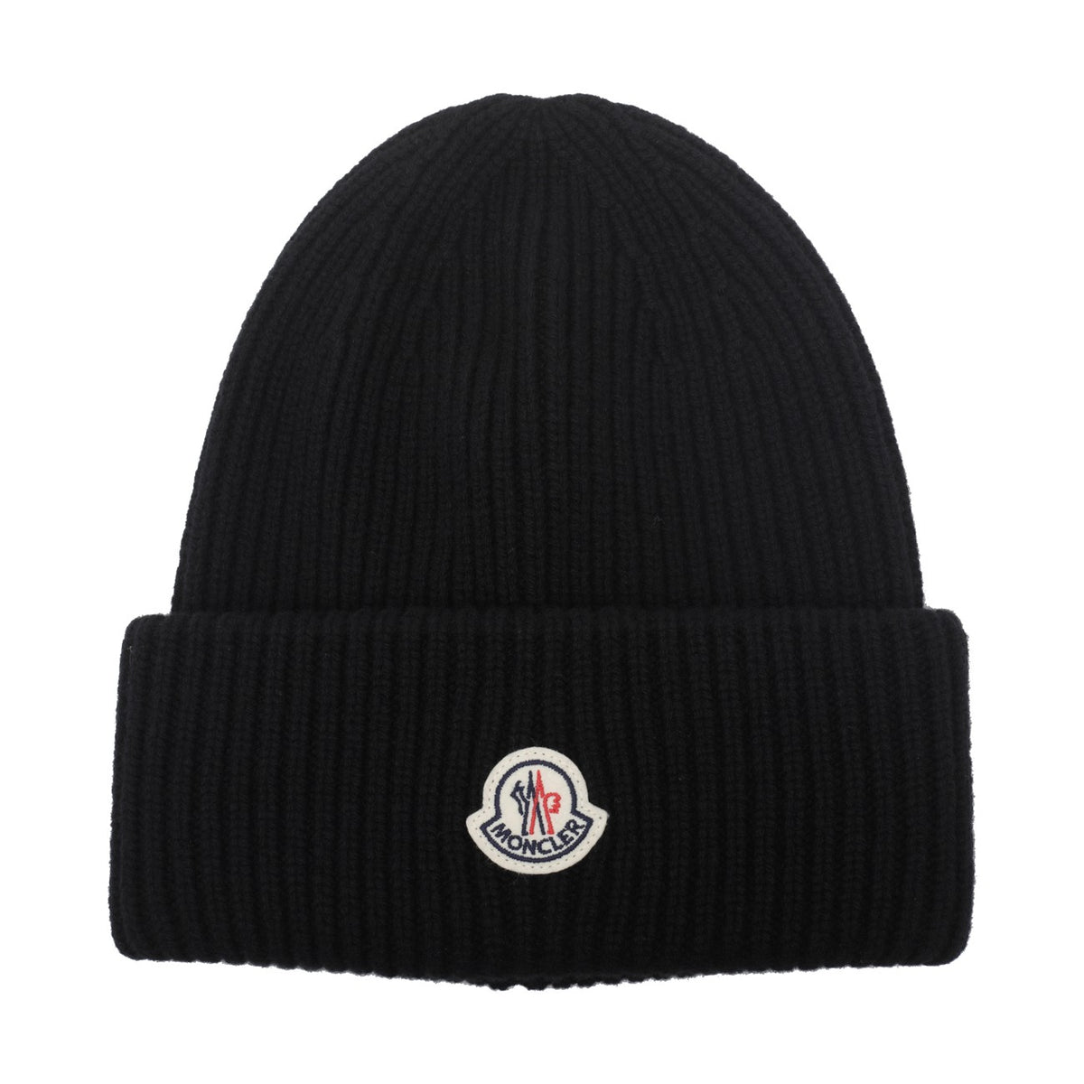 Moncler Moncler Men Logo Patch Beanie