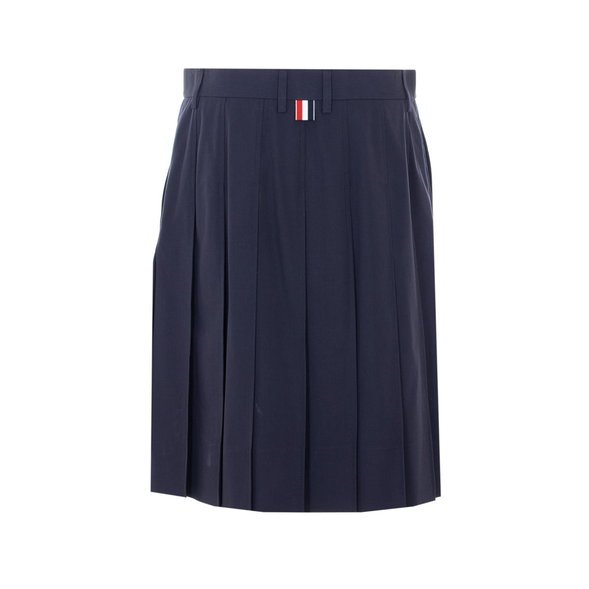 Thom Browne Thom Browne Women Logo Pleated Skirt