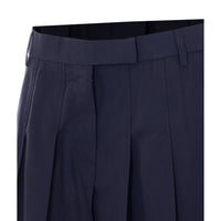 Thom Browne Thom Browne Women Logo Pleated Skirt