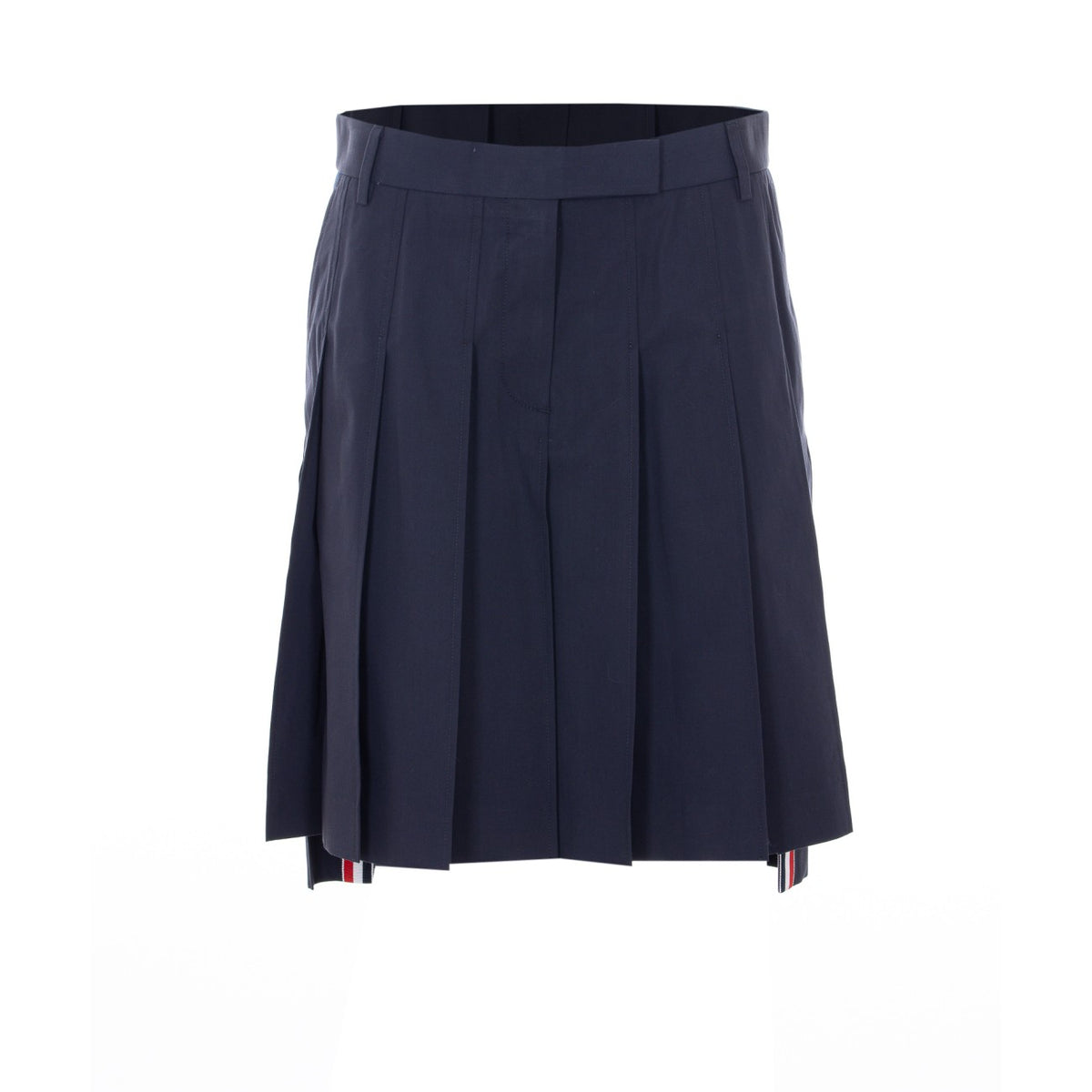Thom Browne Thom Browne Women Logo Pleated Skirt