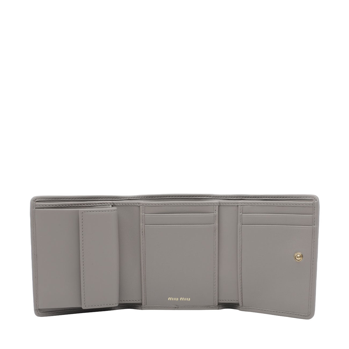 Miu Miu Women Logo Pleated Wallet
