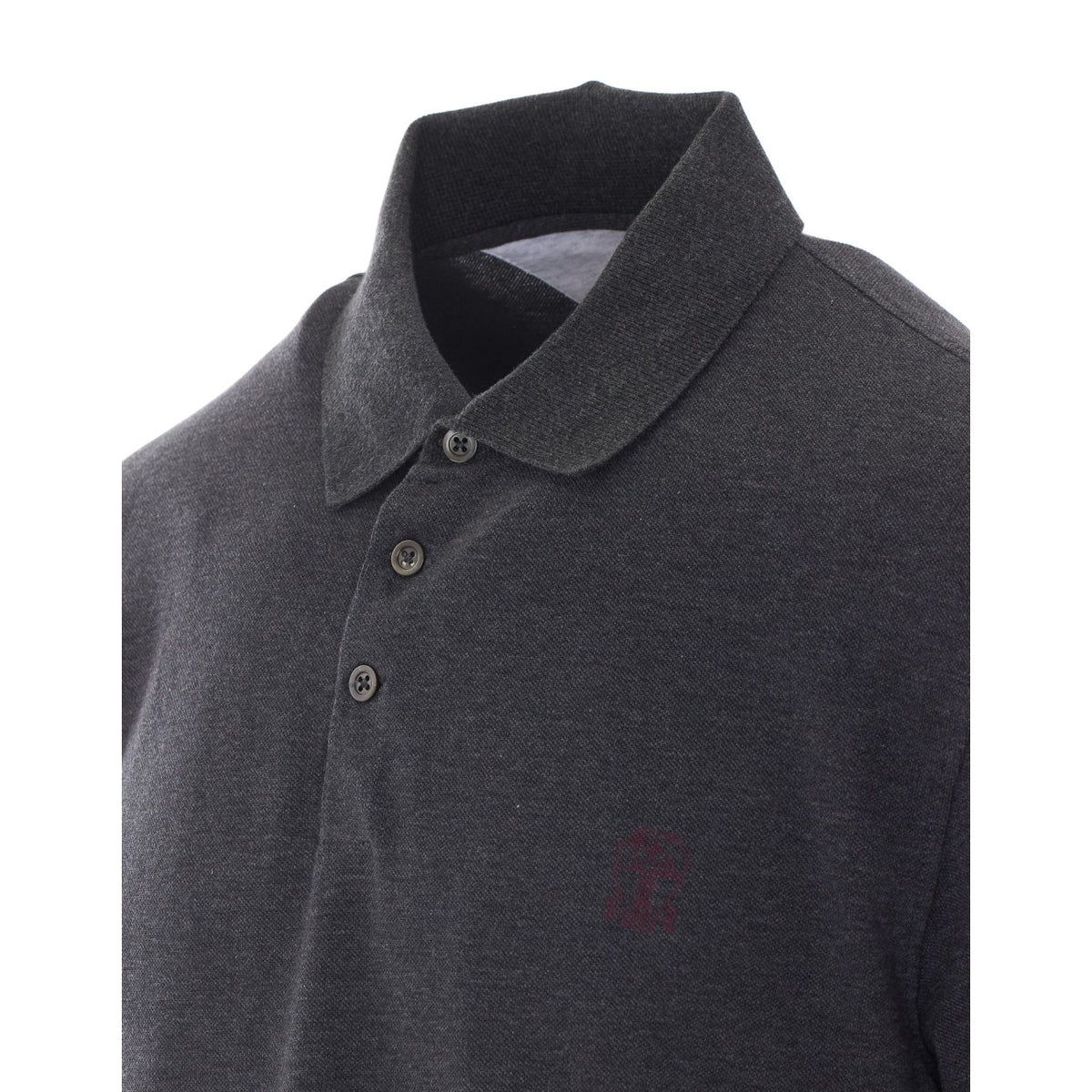 Brunello Cucinelli Men Logo Polo