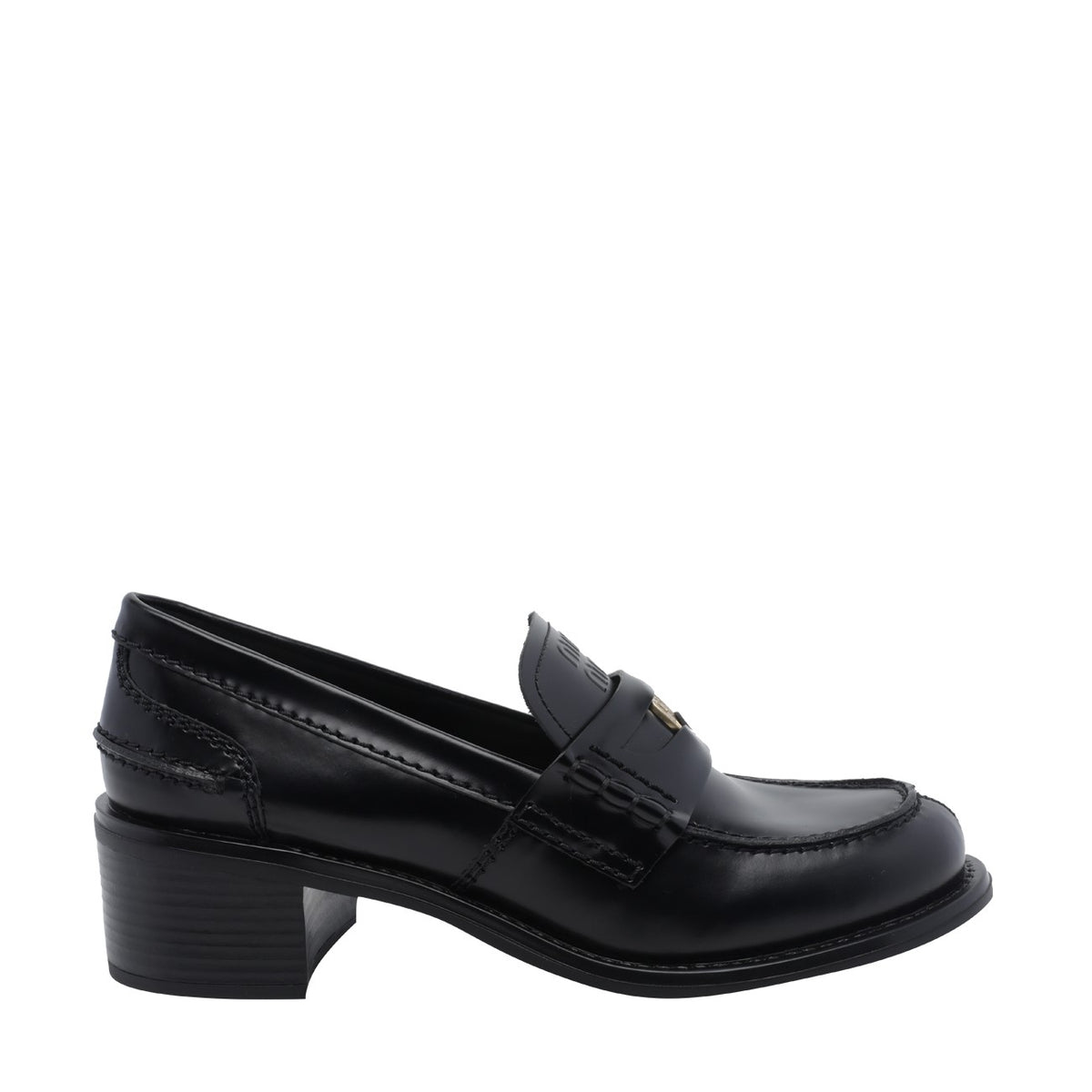Miu Miu Miu Miu Women Logo Pump Loafers