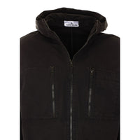 Stone Island Men Logo Ripstop Overshirt
