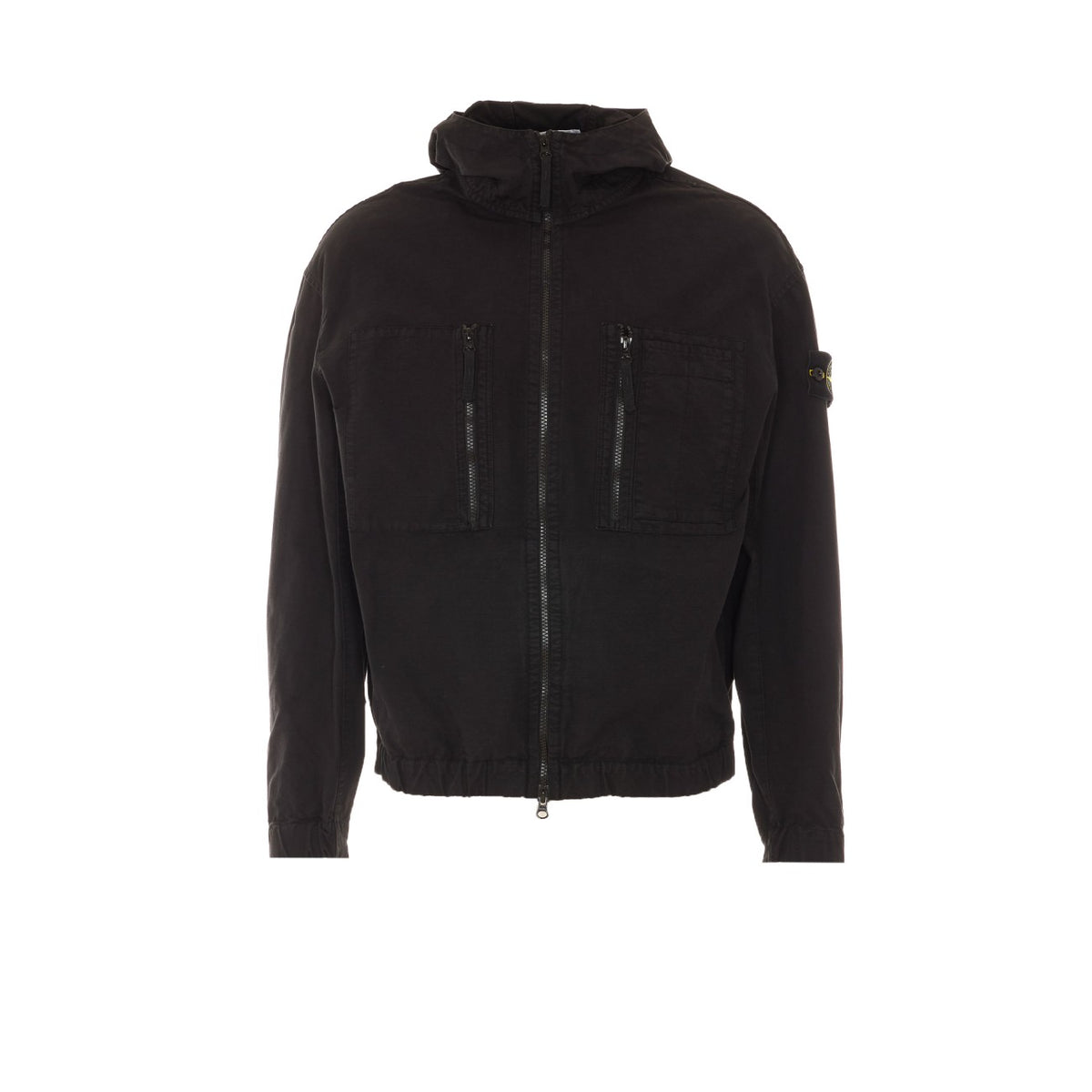 Stone Island Men Logo Ripstop Overshirt
