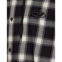Diesel Diesel Men Logo S-Ix-Ajfi Check Shirt