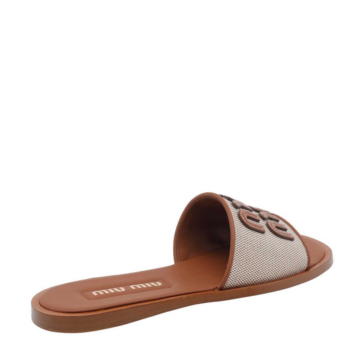 Miu Miu Miu Miu Women Logo Sandals