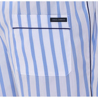 Dolce&Gabbana Men Logo Striped Shorts