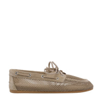 Miu Miu Miu Miu Women Logo Suede Loafers