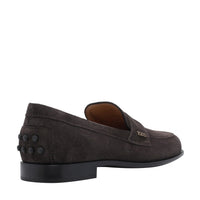 Tod's Tod's Women Logo Suede Loafers