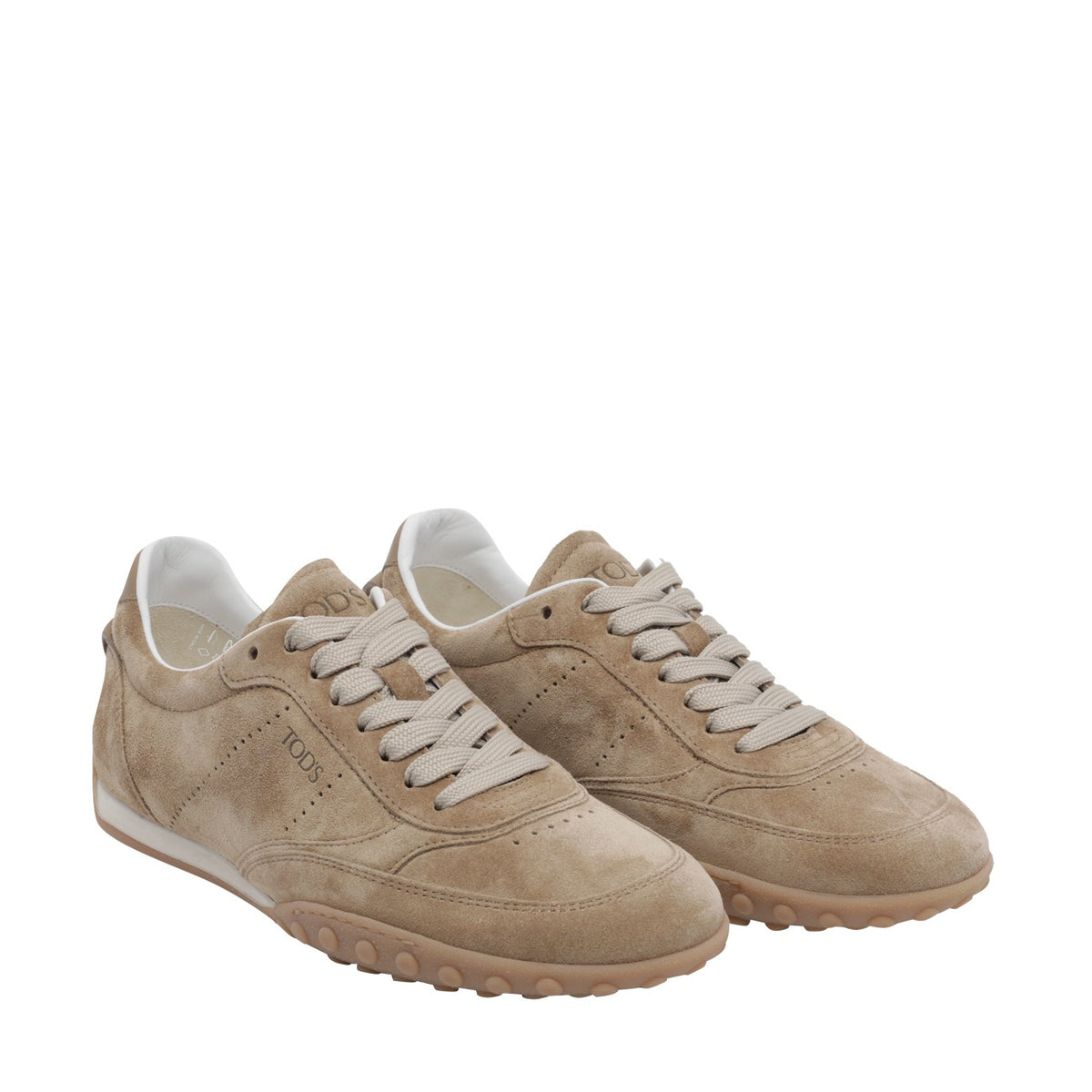 Tod's Women Logo Suede Sneakers