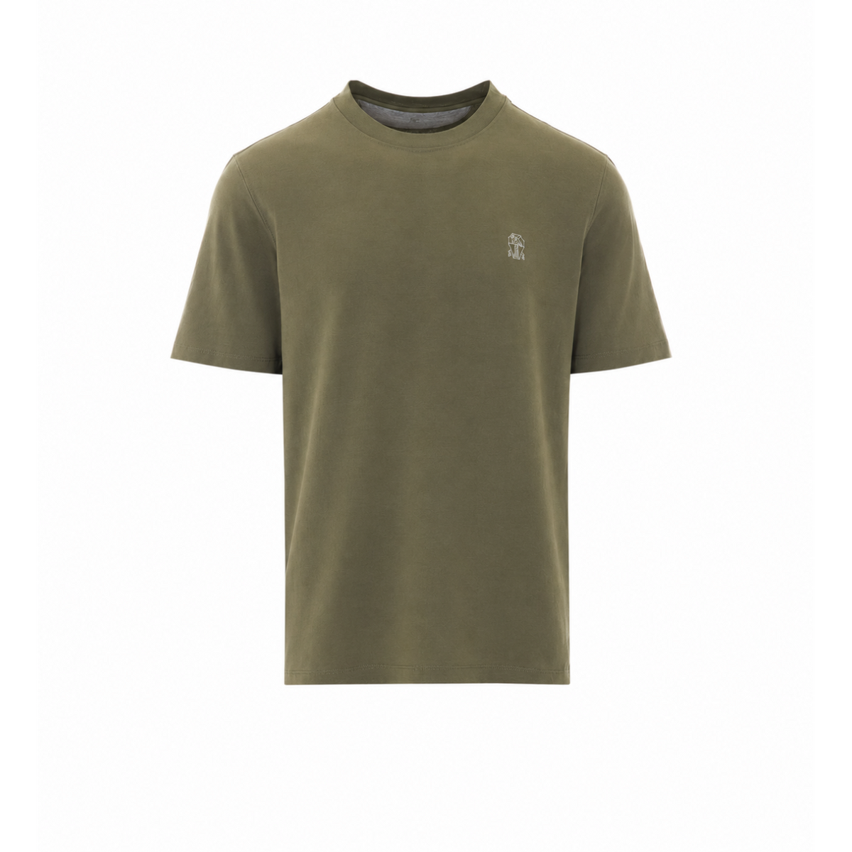 Brunello Cucinelli Men Logo T-Shirt