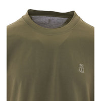 Brunello Cucinelli Men Logo T-Shirt