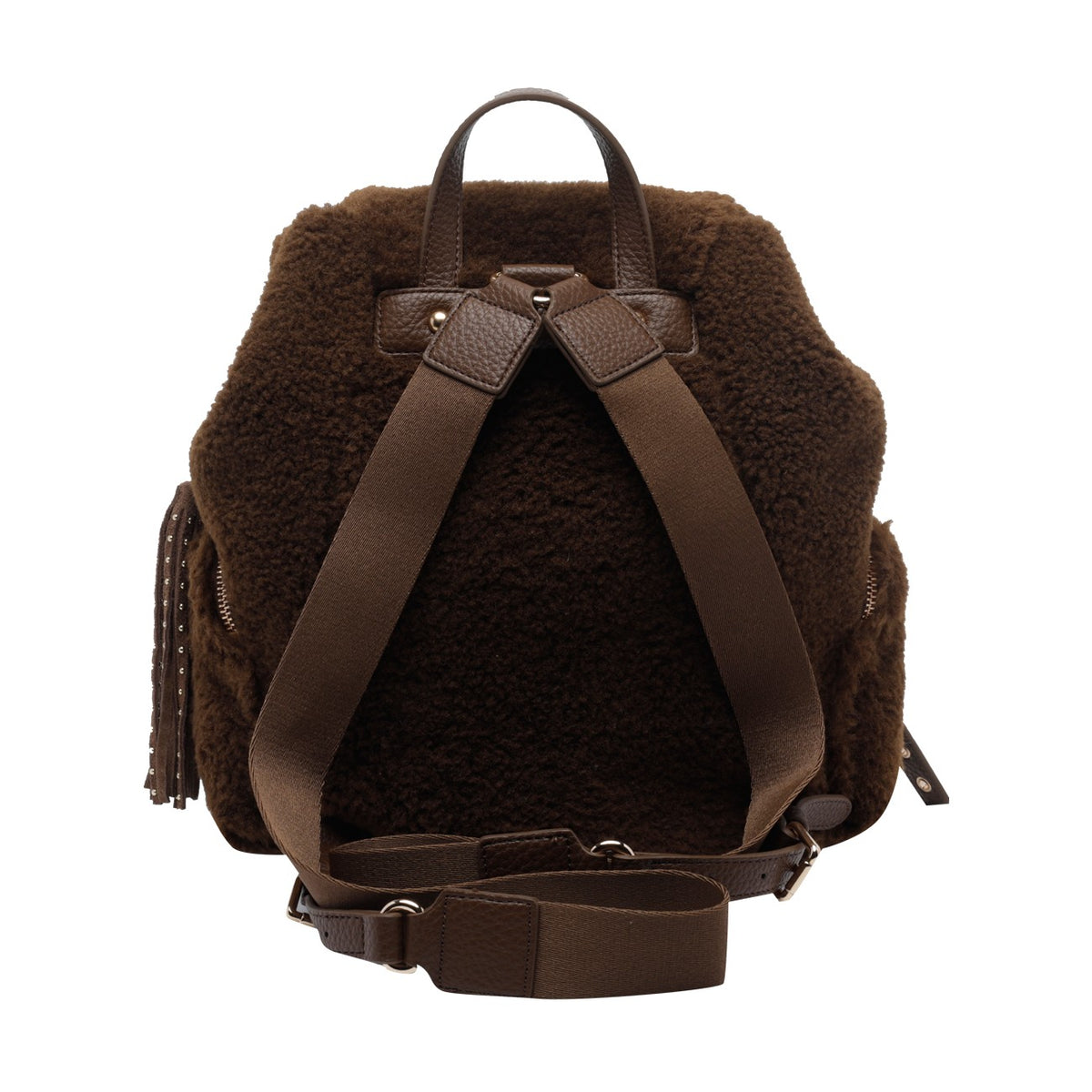 La Carrie Women Logo Teddy Backpack