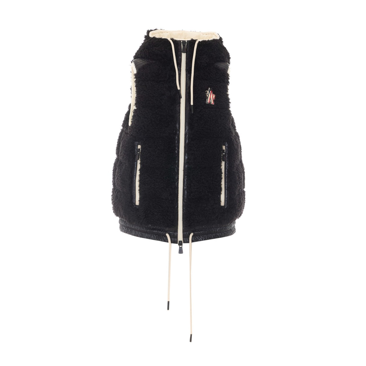 Moncler Moncler Men Logo Teddy Vest