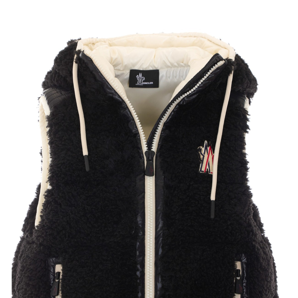 Moncler Moncler Men Logo Teddy Vest