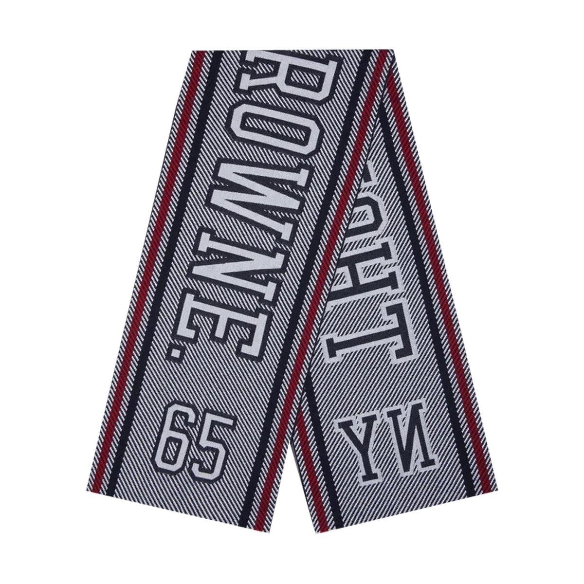 Thom Browne Thom Browne Men Logo Varsity Scarf
