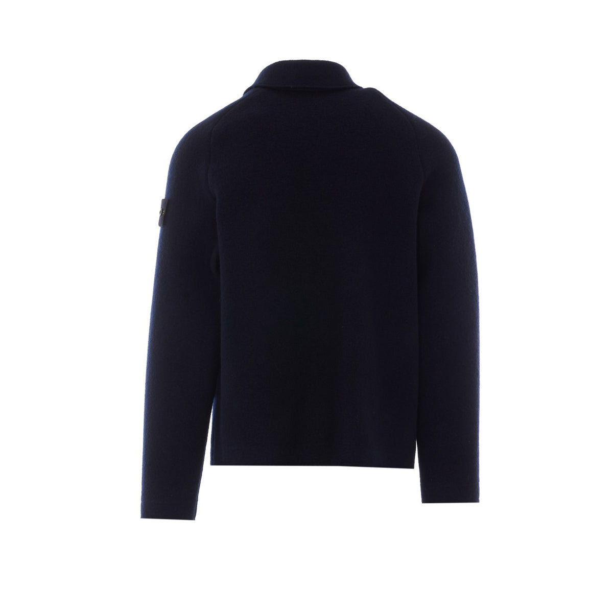 Stone Island Stone Island Men Logo Virgin Wool Jacket