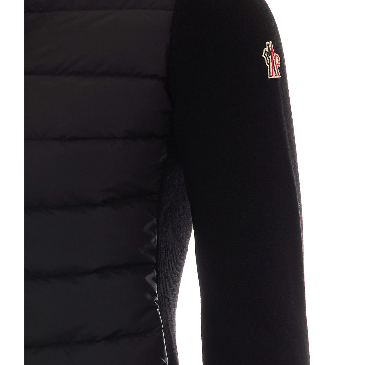 Moncler Grenoble Men Logo Zip Up Cardigan