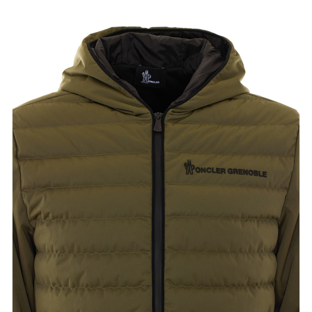 Moncler Grenoble Men Logo Zip Up Cardigan