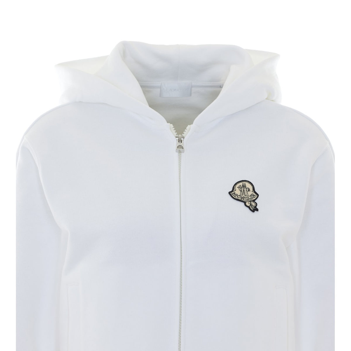 Moncler Moncler Women Logo Zip Up Hoodie