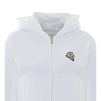 Moncler Moncler Women Logo Zip Up Hoodie