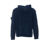 Stone Island Stone Island Men Logo Zipped And Hooded Sweater