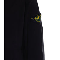 Stone Island Men Logo Zipped Hoodie