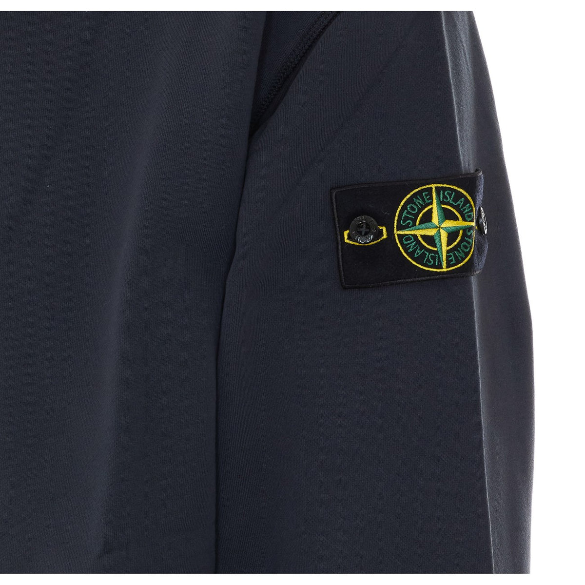 Stone Island Stone Island Men Logo Zipped Hoodie