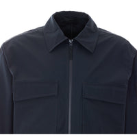Stone Island Men Logo Zipped Overshirt