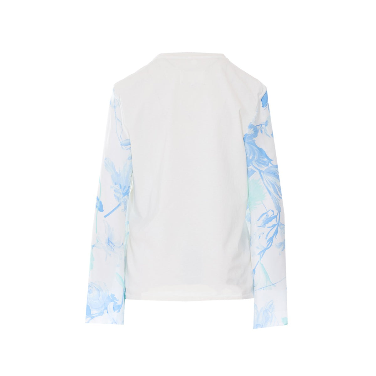 Maison Margiela Women Long Sleeves T-Shirt With Floral Print