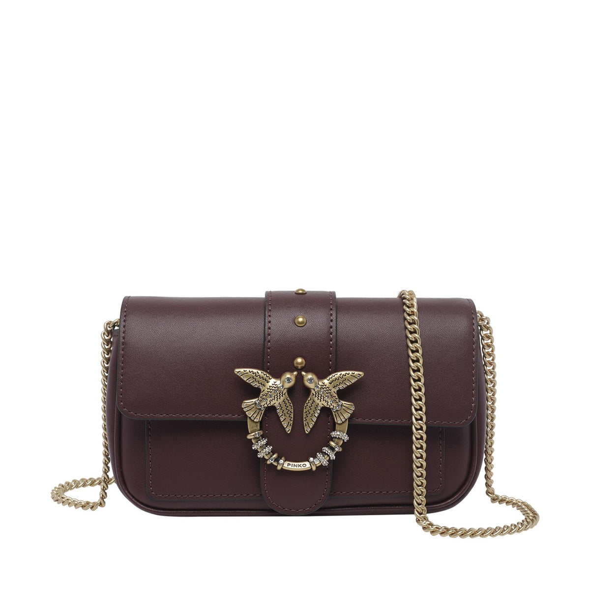 Pinko Pinko Women Love Pocket New Buckle Crossbody Bag