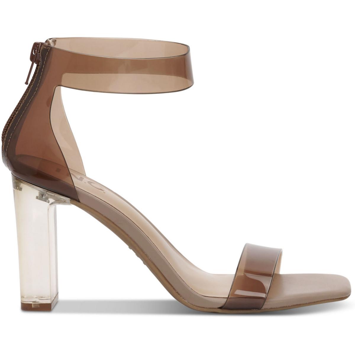 Makenna Womens Faux Leather Ankle Strap