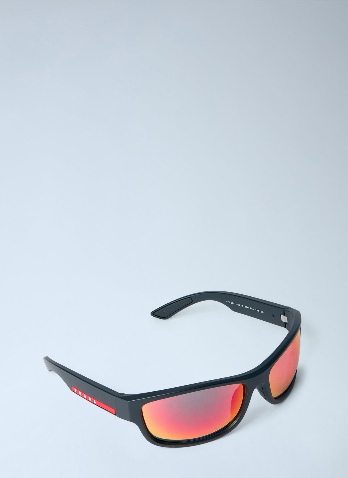 Prada Linea Rossa Men Ps C04s Mirrored Sunglasses